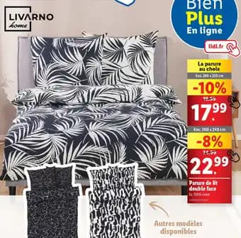 Promotion Exclusives de 3
Lit double : Découvrez l'Offre incontournable