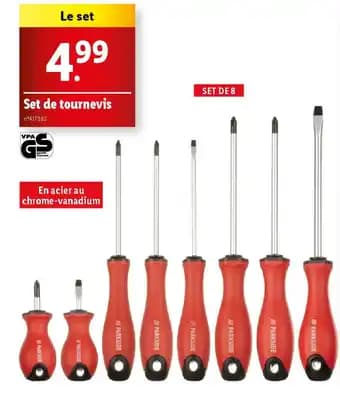 Promotion Exclusives de 8
Tournevis : Découvrez l'Offre incontournable