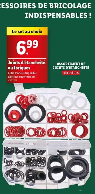 Promotion Exclusives de 5
Joints : Découvrez l'Offre incontournable
