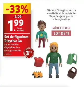 Set de figurines Playtive Go