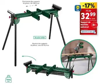 PARKSIDE Support de machine universel