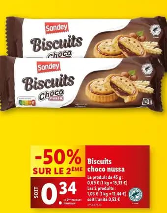 Promotion Exclusives de 50
Biscuits : Découvrez l'Offre incontournable
