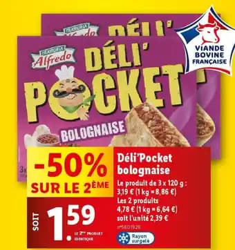 Promotion Exclusives de 4
Déli pocket : Découvrez l'Offre incontournable
