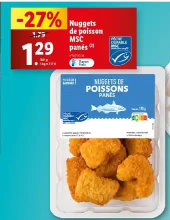 Promotion Exclusives de 1
Poisson panés : Découvrez l'Offre incontournable