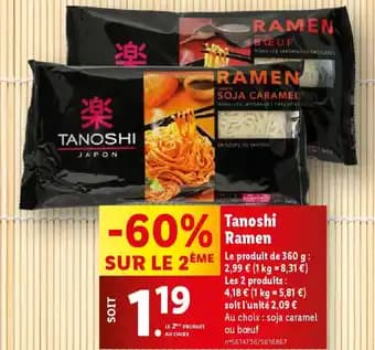 Promotion Exclusives de 11
Ramen : Découvrez l'Offre incontournable