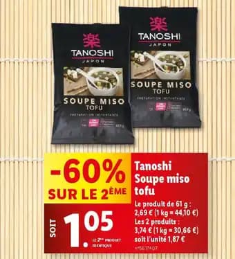 Promotion Exclusives de 22
Soupe : Découvrez l'Offre incontournable