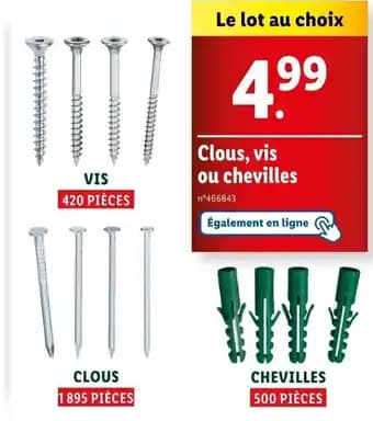 Promotion Exclusives de 4
Clous : Découvrez l'Offre incontournable