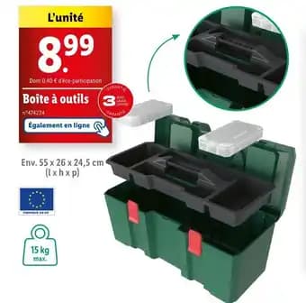 Promotion Exclusives de 6
Boîte à outils : Découvrez l'Offre incontournable