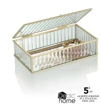 DÉCLIC'HOME La boîte à bijoux