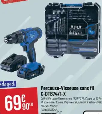 Promotion Exclusives de 24
Scheppach : Découvrez l'Offre incontournable