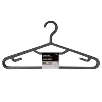 CARREFOUR HOME Lot de 3 Cintres