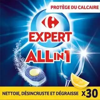 CARREFOUR EXPERT Tablettes lave-vaisselle Tout en 1