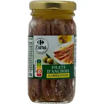 CARREFOUR EXTRA Filets d'anchois