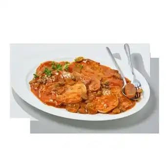 Langue de boeuf sauce piquante