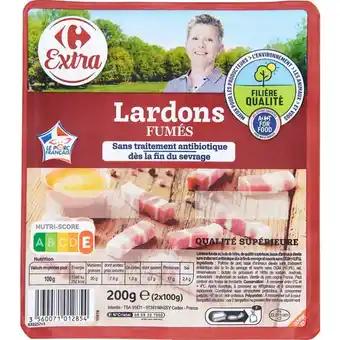 CARREFOUR EXTRA Lardons Filière Qualité