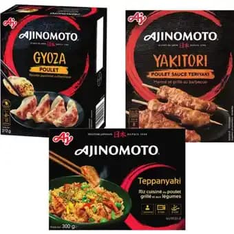 Promotion Exclusives de 8
Ajinomoto : Découvrez l'Offre incontournable