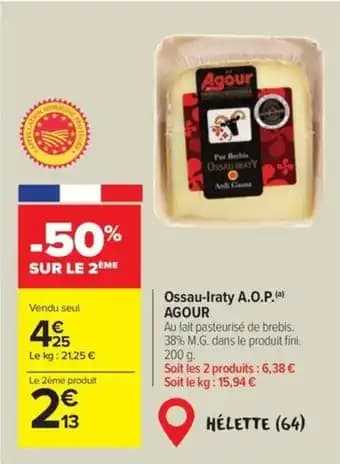 Promotion Exclusives de 5
Ossau iraty : Découvrez l'Offre incontournable