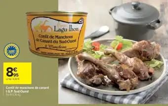 Confit de manchons de canard
