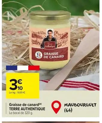 Graisse de canard 320 g