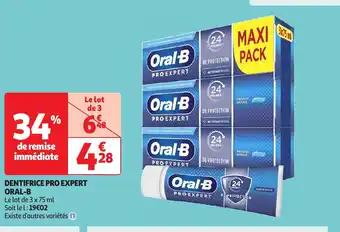 Promotion Exclusives de 7
Oral b dentifrice : Découvrez l'Offre incontournable