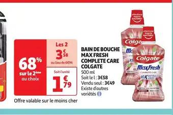 Promotion Exclusives de 6
Colgate max : Découvrez l'Offre incontournable