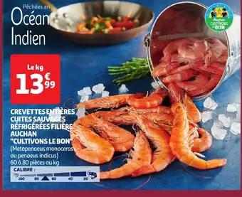 Promotion Exclusives de 10
Crevettes entières cuites : Découvrez l'Offre incontournable