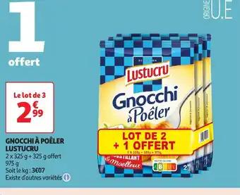 Promotion Exclusives de 4
Gnocchi à poêler : Découvrez l'Offre incontournable