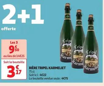 Promotion Exclusives de 2
Tripel karmeliet : Découvrez l'Offre incontournable