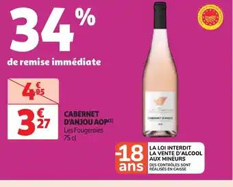 Promotion Exclusives de 4
Cabernet d'anjou : Découvrez l'Offre incontournable