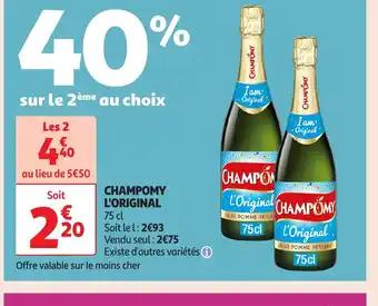 Promotion Exclusives de 13
Champomy : Découvrez l'Offre incontournable