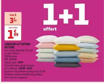 Promotion Exclusives de 7
Linge de lit : Découvrez l'Offre incontournable