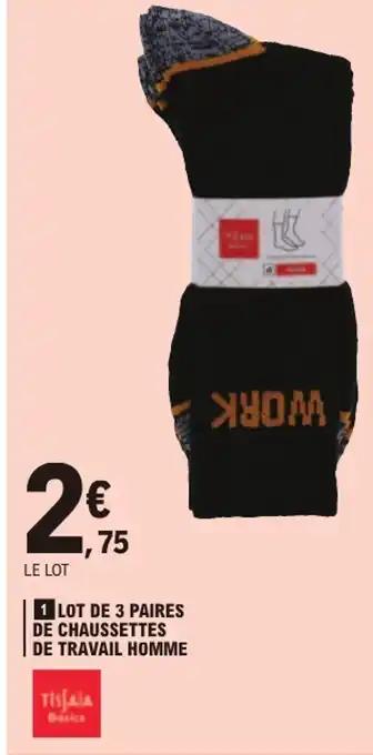 Promotion Exclusives de 7
Chaussettes de travail : Découvrez l'Offre incontournable
