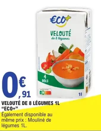 Promotion Exclusives de 4
Velouté de légumes : Découvrez l'Offre incontournable