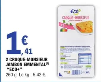 Promotion Exclusives de 9
Jambon emmental : Découvrez l'Offre incontournable