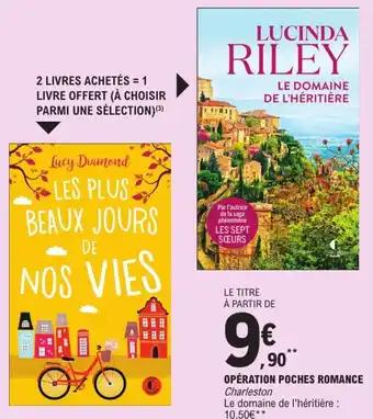 Promotion Exclusives de 1
Romance : Découvrez l'Offre incontournable