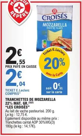 Promotion Exclusives de 16
Mozzarella : Découvrez l'Offre incontournable