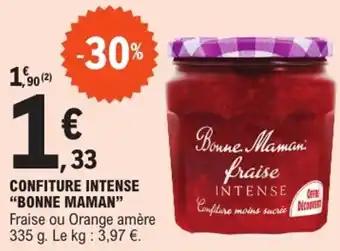 "BONNE MAMAN" Confiture intense 335 g