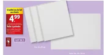 Promotion Exclusives de 1
Toile à peindre : Découvrez l'Offre incontournable