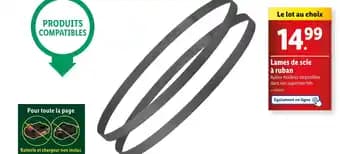 Promotion Exclusives de 4
Scie à ruban : Découvrez l'Offre incontournable