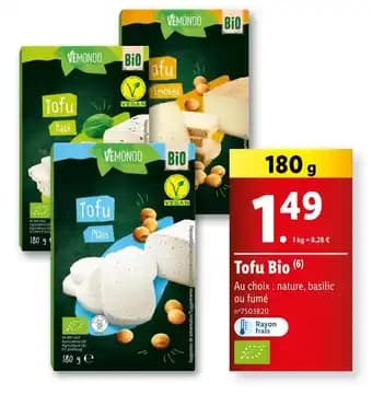 Promotion Exclusives de 9
Tofu : Découvrez l'Offre incontournable