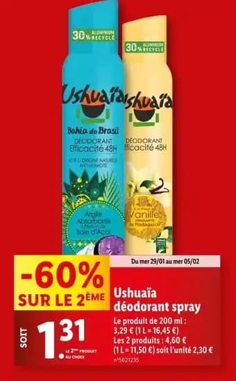 Promotion Exclusives de 7
Ushuaïa : Découvrez l'Offre incontournable