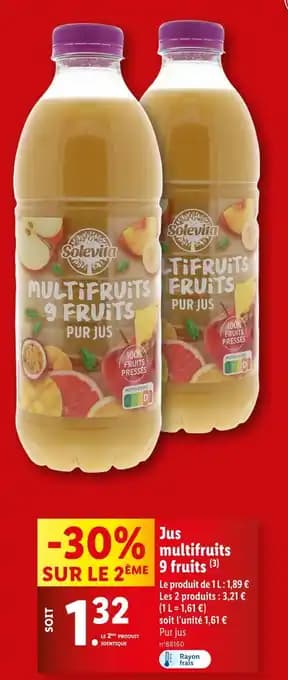 Promotion Exclusives de 4
Multifruits : Découvrez l'Offre incontournable