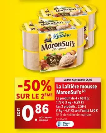 Promotion Exclusives de 27
La mousse : Découvrez l'Offre incontournable
