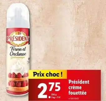 Promotion Exclusives de 8
Crème fouettée : Découvrez l'Offre incontournable