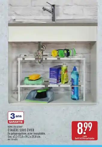 Promotion Exclusives de 10
Évier : Découvrez l'Offre incontournable