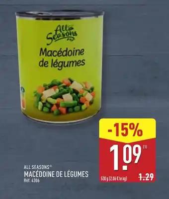 Promotion Exclusives de 1
Macédoine : Découvrez l'Offre incontournable
