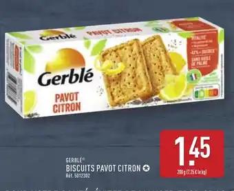 Promotion Exclusives de 1
Gerblé biscuits : Découvrez l'Offre incontournable