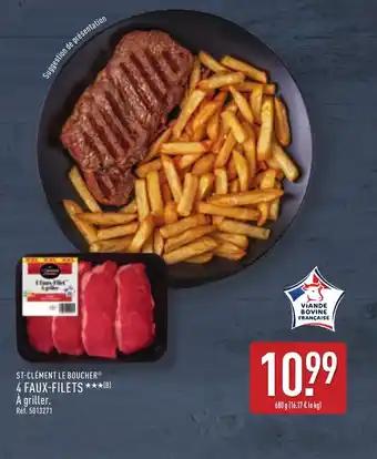 ST-CLÉMENT LE BOUCHER 4 faux filets 680 g