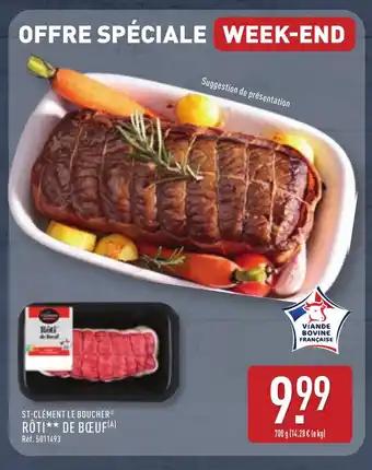 ST-CLÉMENT LE BOUCHER Rôti de bœuf 780 g