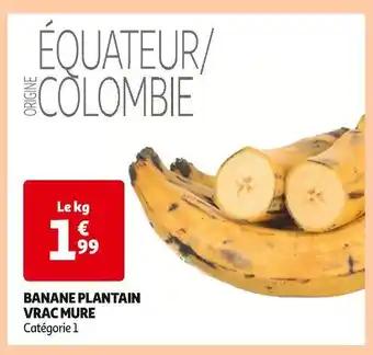Banane Plantain Vrac Mûre